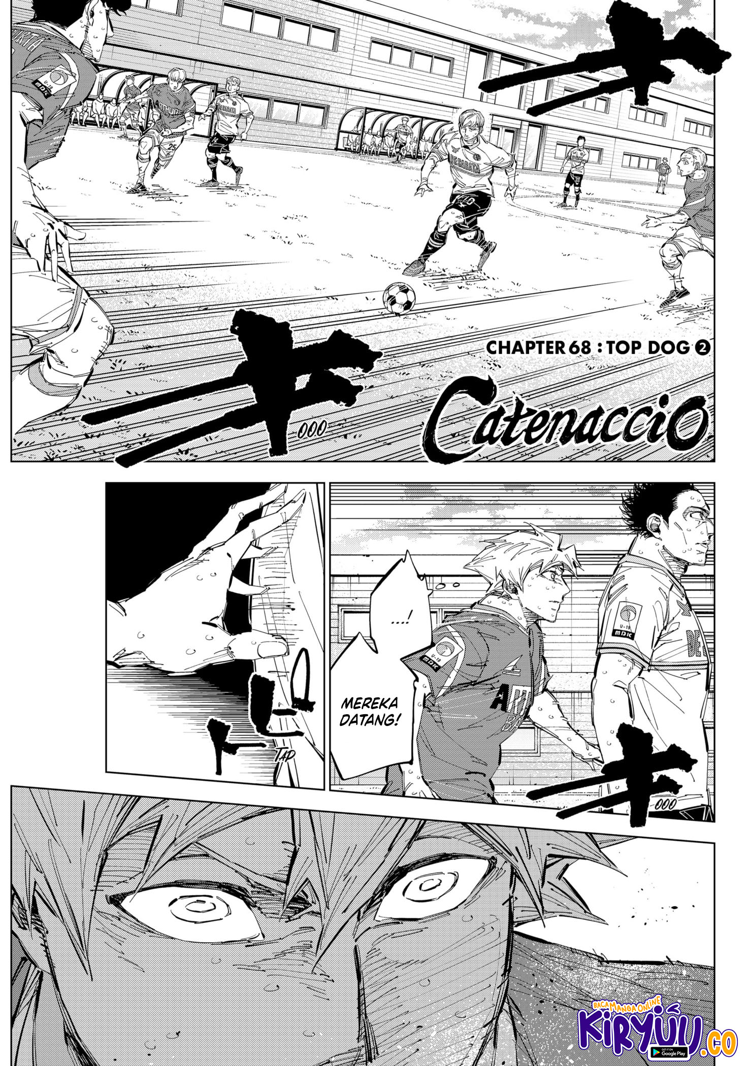Catenaccio — Chapter 68, halaman 1