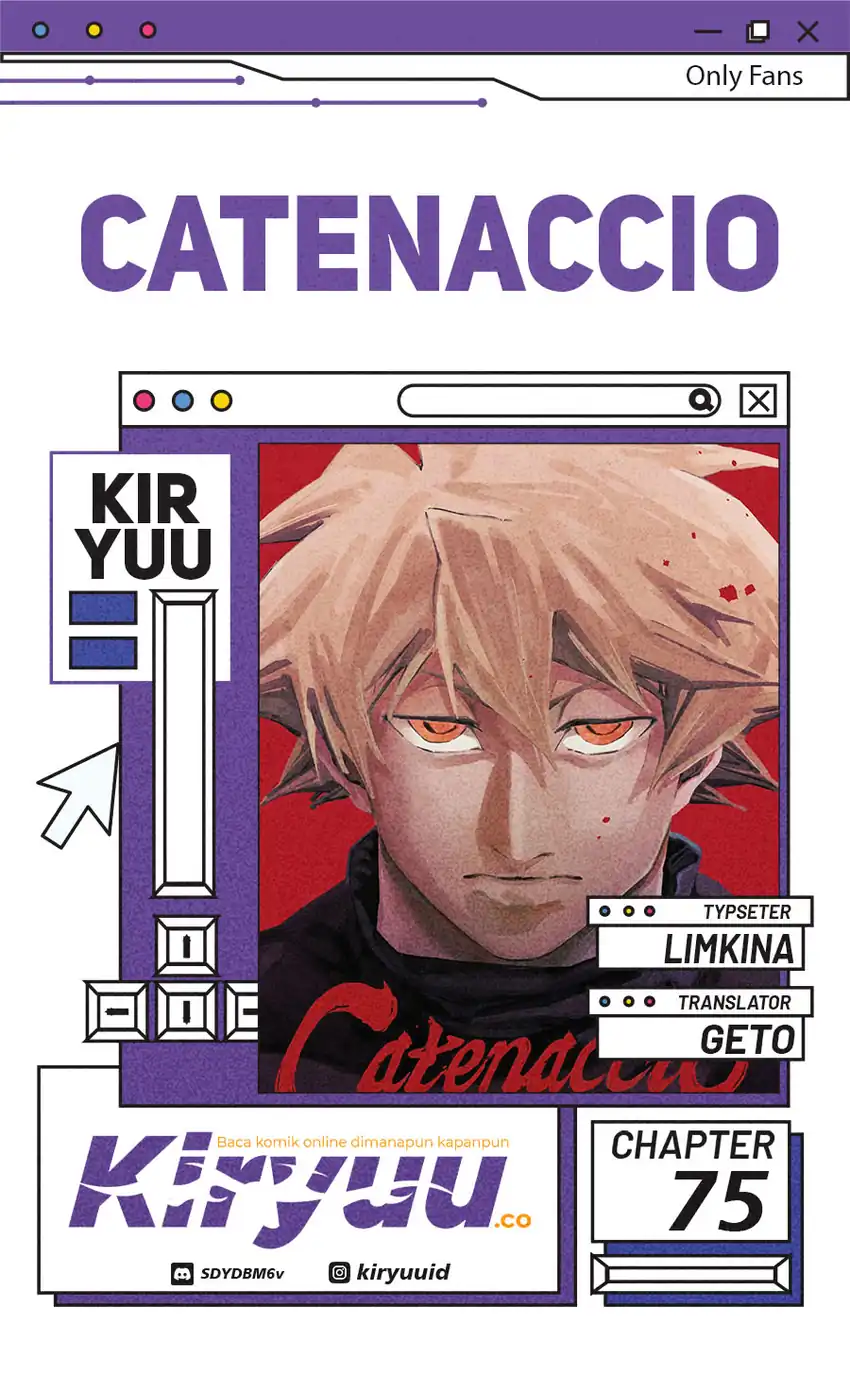 Catenaccio — Chapter 75, halaman 1