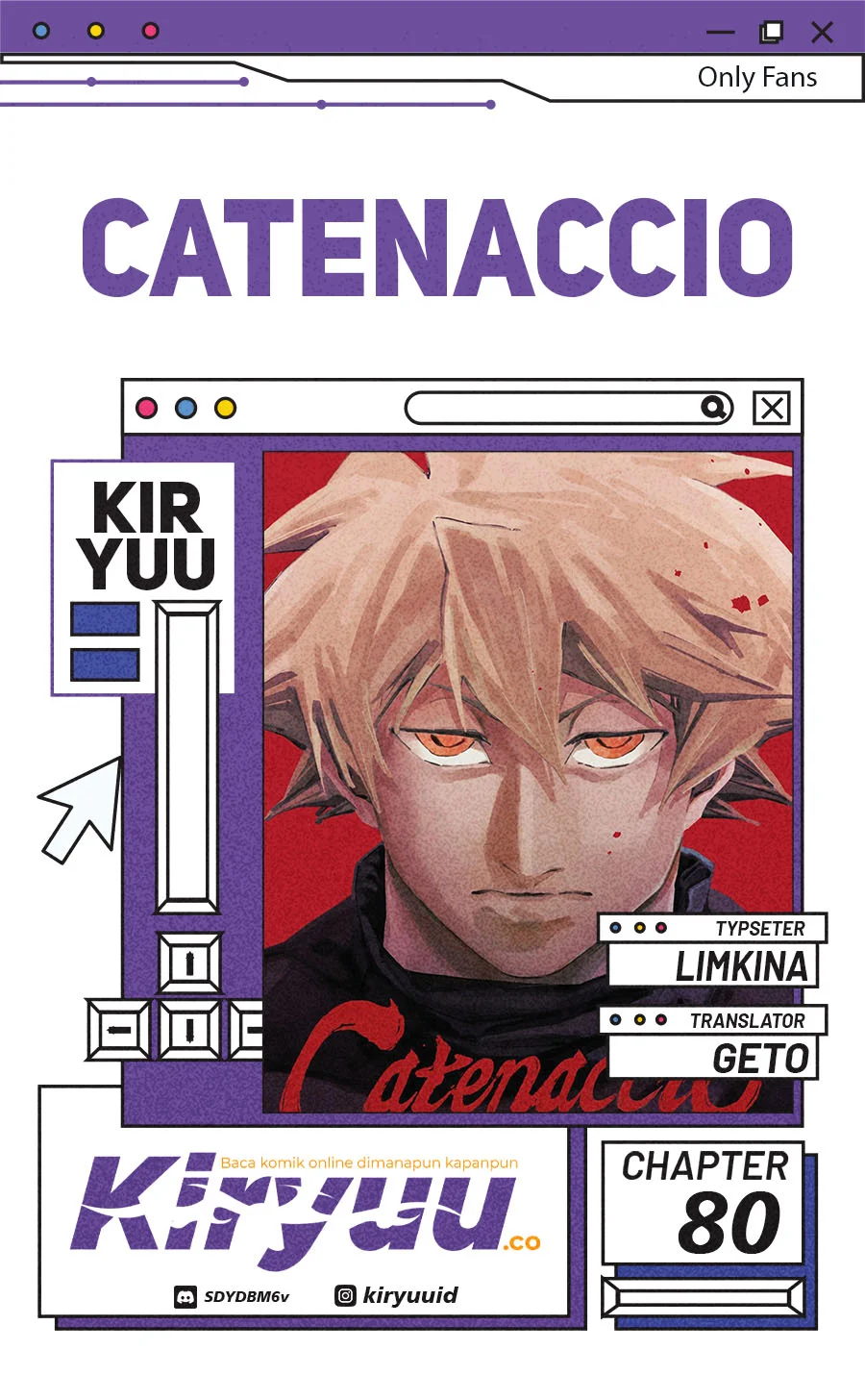 Catenaccio — Chapter 80, halaman 1