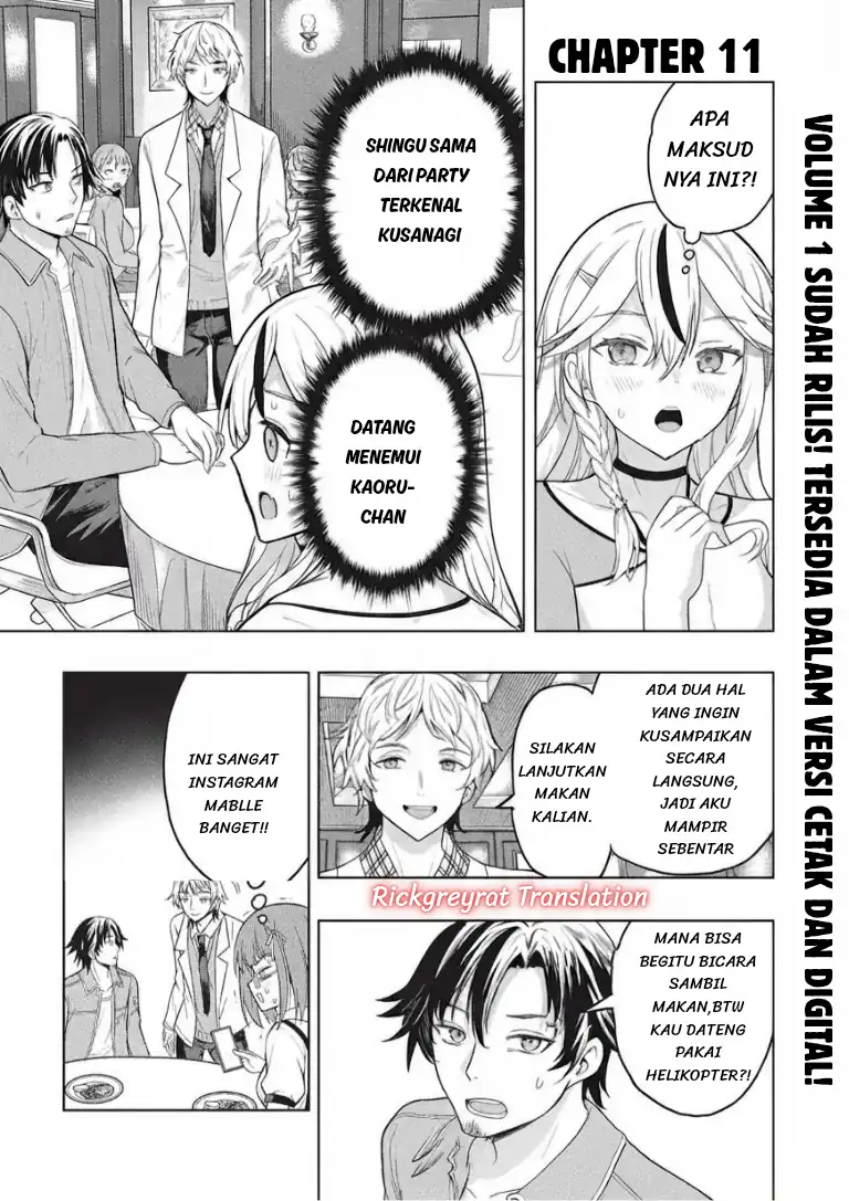Gal to Dungeon to Shuukai Okure no Tansaku Eiyuutan ~Moto Legend Ima wa Wakeari tei Rank Tansakushana Ore ga, S-Kyuu Gal ni Natsukare Makutte Ikusei wo Makase Sareta~ — Chapter 11, halaman 2