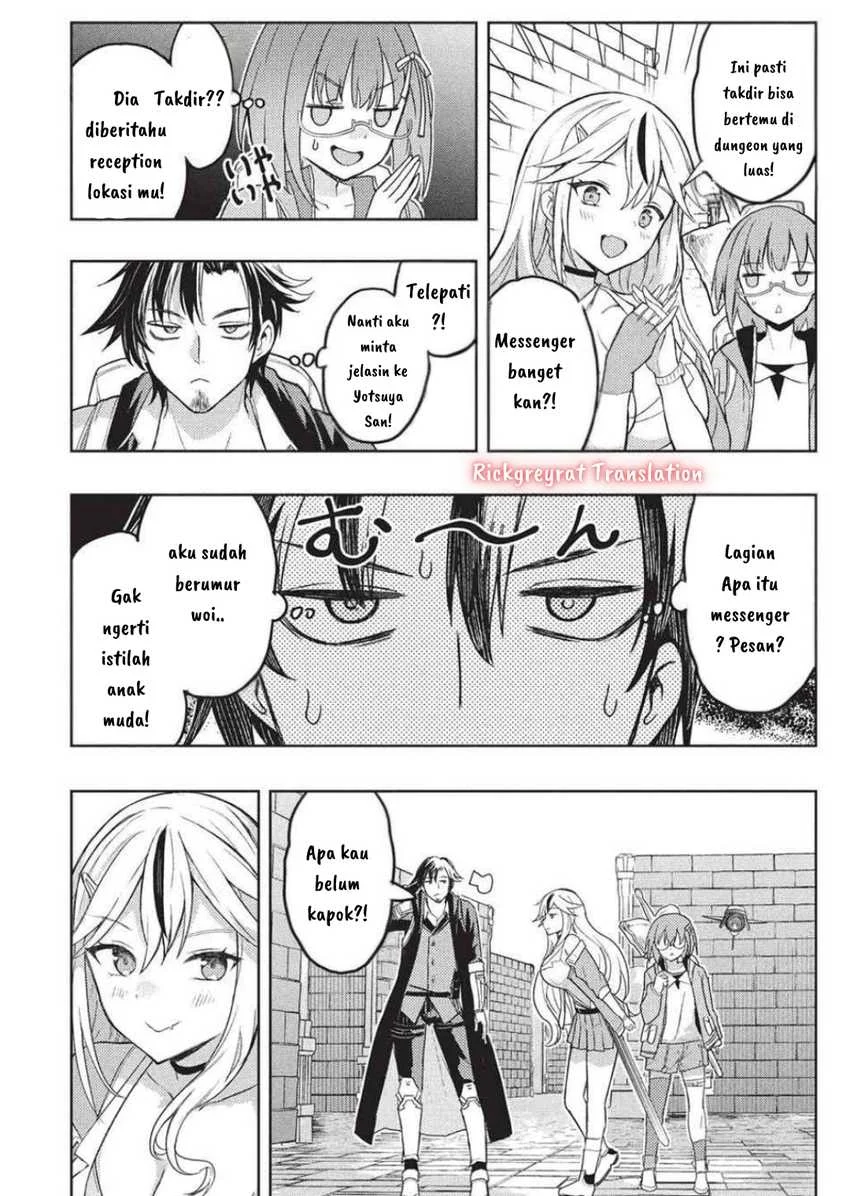 Gal to Dungeon to Shuukai Okure no Tansaku Eiyuutan ~Moto Legend Ima wa Wakeari tei Rank Tansakushana Ore ga, S-Kyuu Gal ni Natsukare Makutte Ikusei wo Makase Sareta~ — Chapter 3, halaman 10