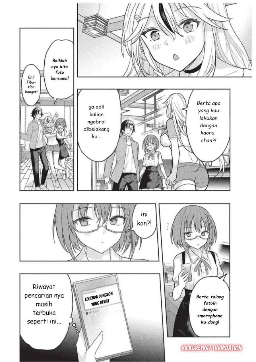 Gal to Dungeon to Shuukai Okure no Tansaku Eiyuutan ~Moto Legend Ima wa Wakeari tei Rank Tansakushana Ore ga, S-Kyuu Gal ni Natsukare Makutte Ikusei wo Makase Sareta~ — Chapter 5, halaman 21