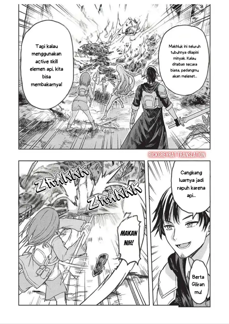 Gal to Dungeon to Shuukai Okure no Tansaku Eiyuutan ~Moto Legend Ima wa Wakeari tei Rank Tansakushana Ore ga, S-Kyuu Gal ni Natsukare Makutte Ikusei wo Makase Sareta~ — Chapter 6, halaman 12