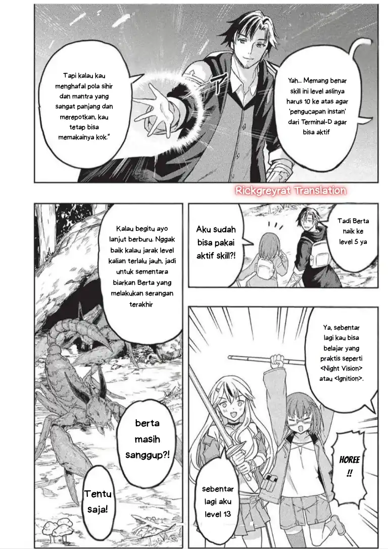 Gal to Dungeon to Shuukai Okure no Tansaku Eiyuutan ~Moto Legend Ima wa Wakeari tei Rank Tansakushana Ore ga, S-Kyuu Gal ni Natsukare Makutte Ikusei wo Makase Sareta~ — Chapter 6, halaman 16