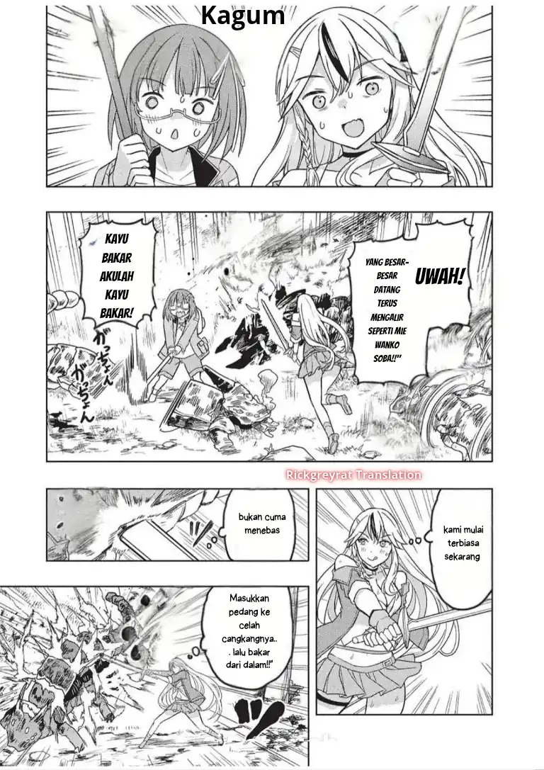 Gal to Dungeon to Shuukai Okure no Tansaku Eiyuutan ~Moto Legend Ima wa Wakeari tei Rank Tansakushana Ore ga, S-Kyuu Gal ni Natsukare Makutte Ikusei wo Makase Sareta~ — Chapter 6, halaman 17