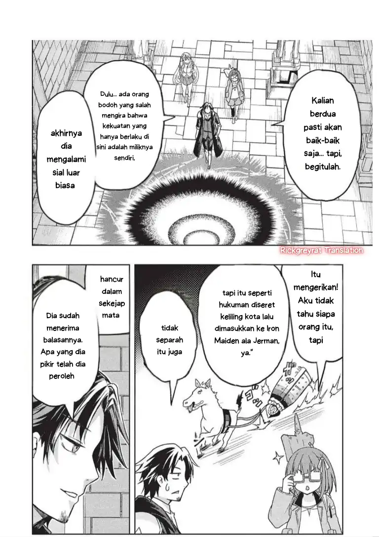 Gal to Dungeon to Shuukai Okure no Tansaku Eiyuutan ~Moto Legend Ima wa Wakeari tei Rank Tansakushana Ore ga, S-Kyuu Gal ni Natsukare Makutte Ikusei wo Makase Sareta~ — Chapter 6, halaman 22