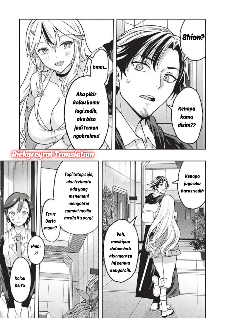 Gal to Dungeon to Shuukai Okure no Tansaku Eiyuutan ~Moto Legend Ima wa Wakeari tei Rank Tansakushana Ore ga, S-Kyuu Gal ni Natsukare Makutte Ikusei wo Makase Sareta~ — Chapter 7, halaman 12