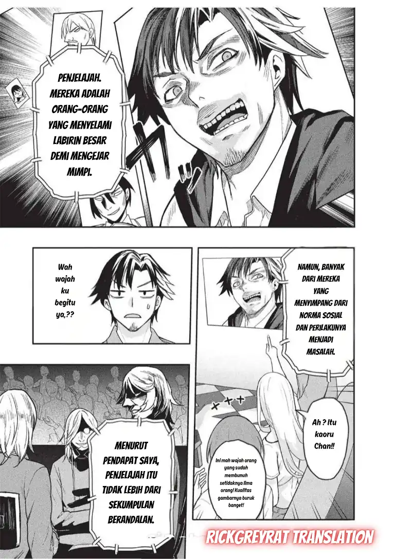 Gal to Dungeon to Shuukai Okure no Tansaku Eiyuutan ~Moto Legend Ima wa Wakeari tei Rank Tansakushana Ore ga, S-Kyuu Gal ni Natsukare Makutte Ikusei wo Makase Sareta~ — Chapter 7, halaman 18