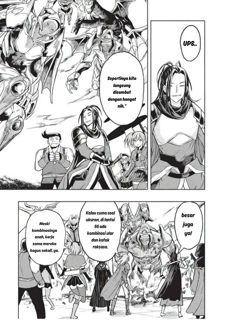 Gal to Dungeon to Shuukai Okure no Tansaku Eiyuutan ~Moto Legend Ima wa Wakeari tei Rank Tansakushana Ore ga, S-Kyuu Gal ni Natsukare Makutte Ikusei wo Makase Sareta~ — Chapter 8, halaman 8