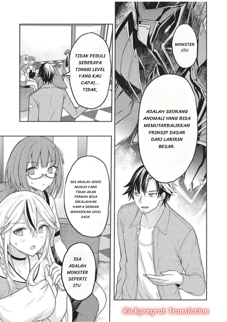Gal to Dungeon to Shuukai Okure no Tansaku Eiyuutan ~Moto Legend Ima wa Wakeari tei Rank Tansakushana Ore ga, S-Kyuu Gal ni Natsukare Makutte Ikusei wo Makase Sareta~ — Chapter 9, halaman 10