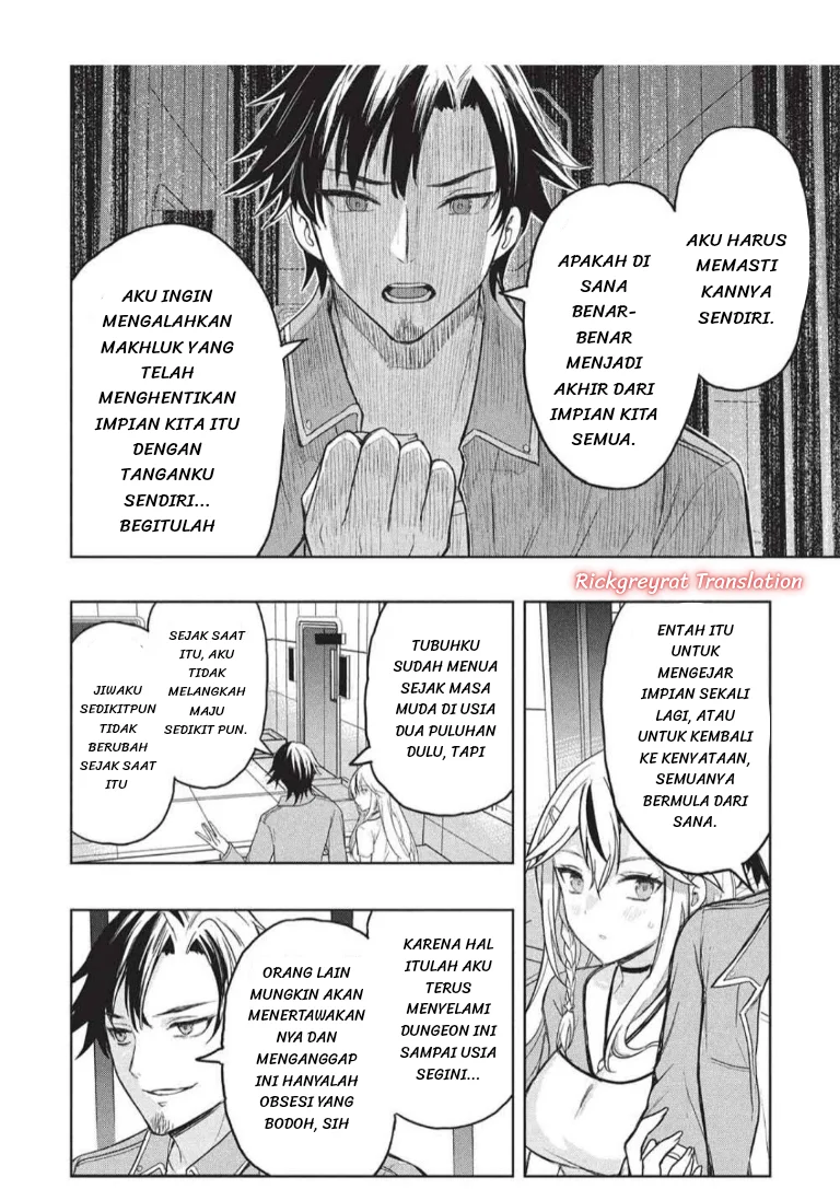 Gal to Dungeon to Shuukai Okure no Tansaku Eiyuutan ~Moto Legend Ima wa Wakeari tei Rank Tansakushana Ore ga, S-Kyuu Gal ni Natsukare Makutte Ikusei wo Makase Sareta~ — Chapter 9, halaman 19