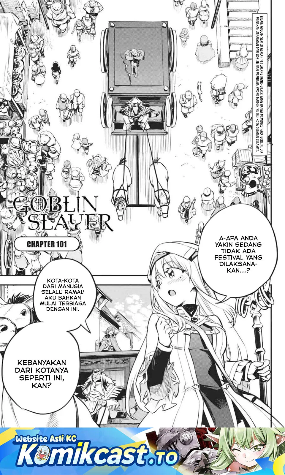 Goblin Slayer — Chapter 101, halaman 1