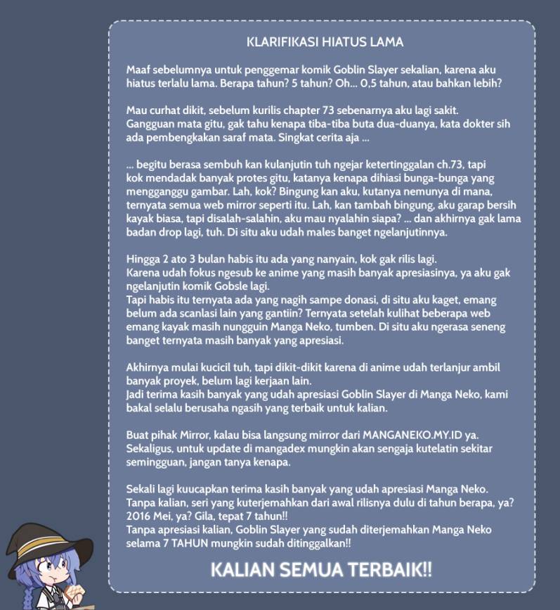 Goblin Slayer — Chapter 74, halaman 2