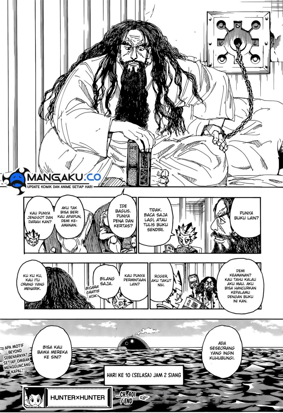 Hunter x Hunter — Chapter 401, halaman 21