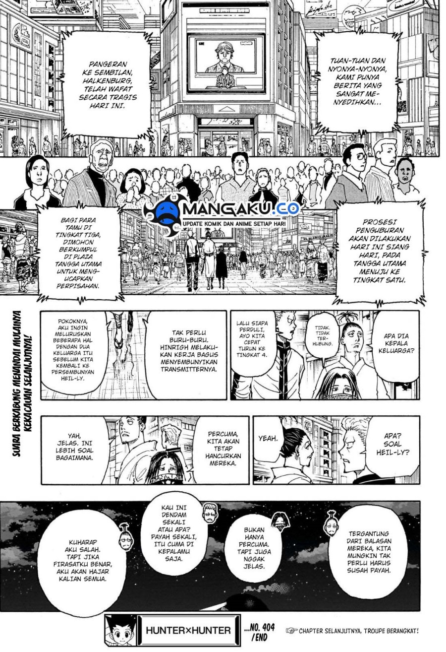 Hunter x Hunter — Chapter 404, halaman 20