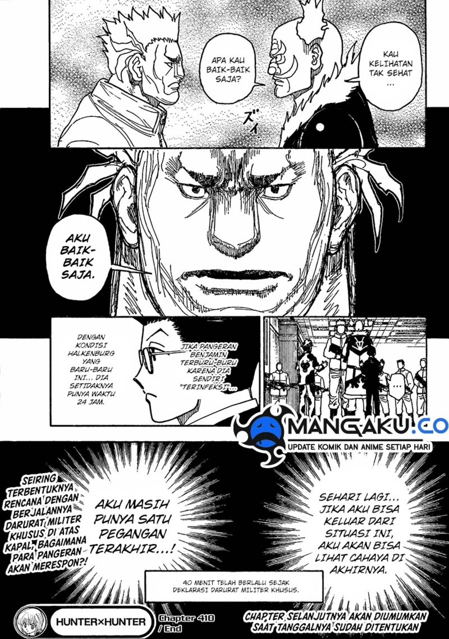 Hunter x Hunter — Chapter 410, halaman 17