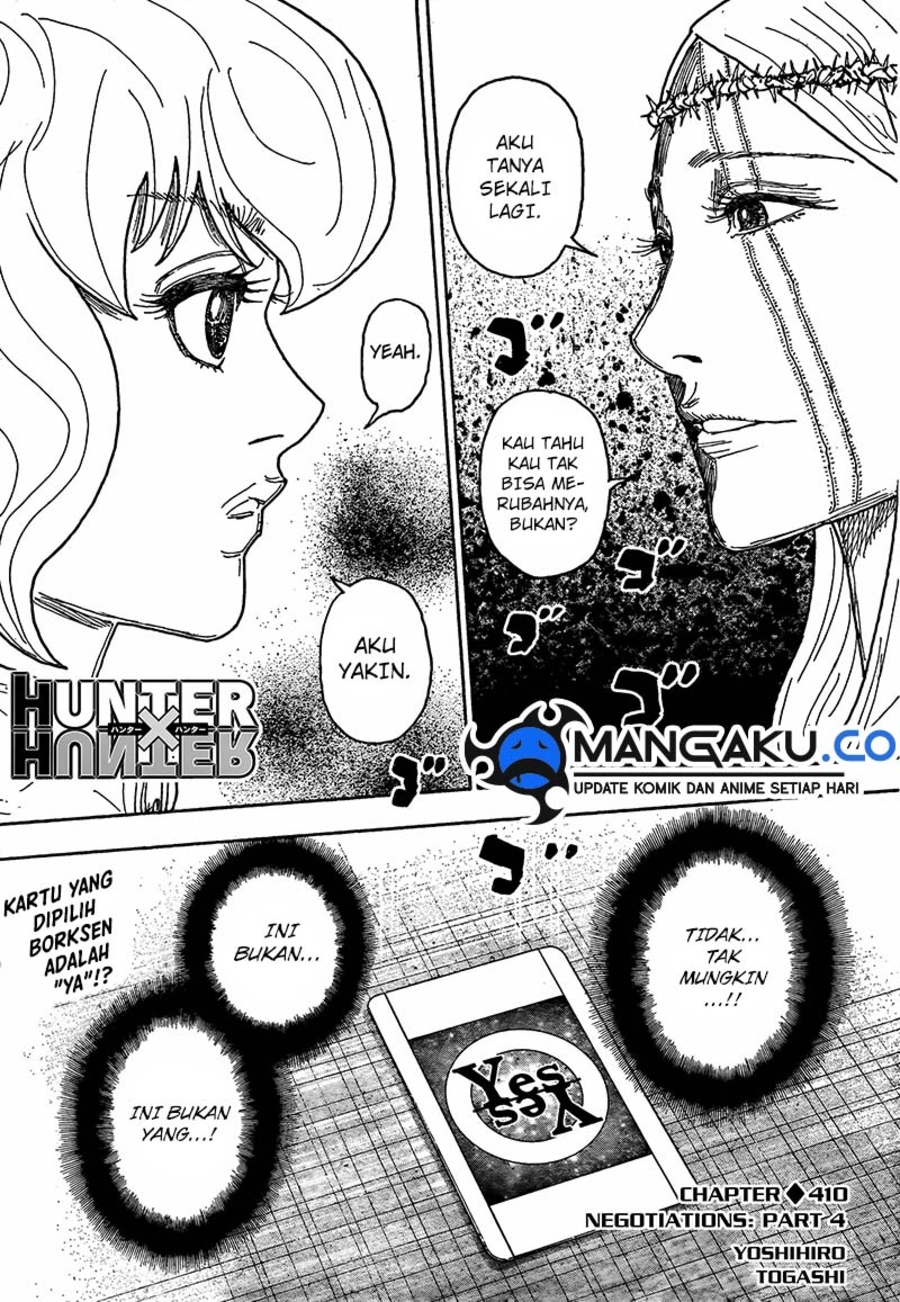 Hunter x Hunter — Chapter 410, halaman 2