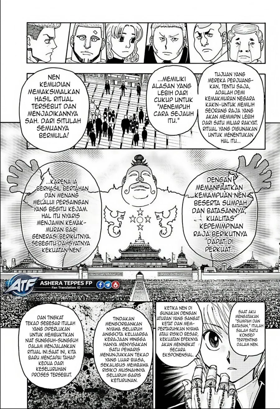 Hunter x Hunter — Chapter 411, halaman 18