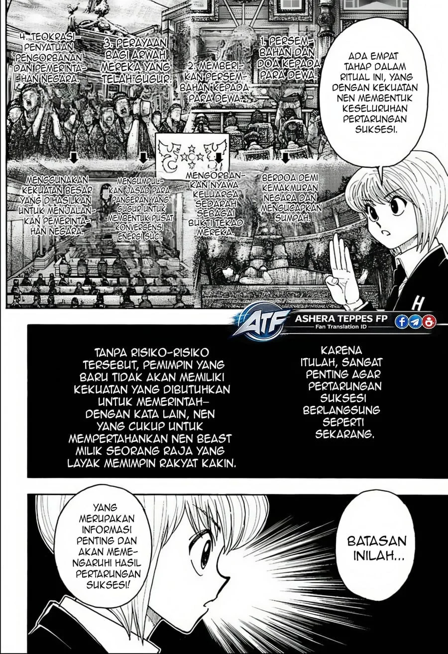 Hunter x Hunter — Chapter 411, halaman 19