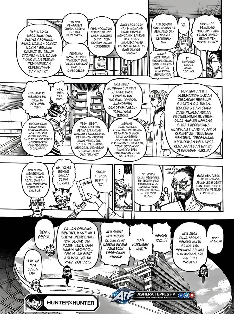 Hunter x Hunter — Chapter 412, halaman 19