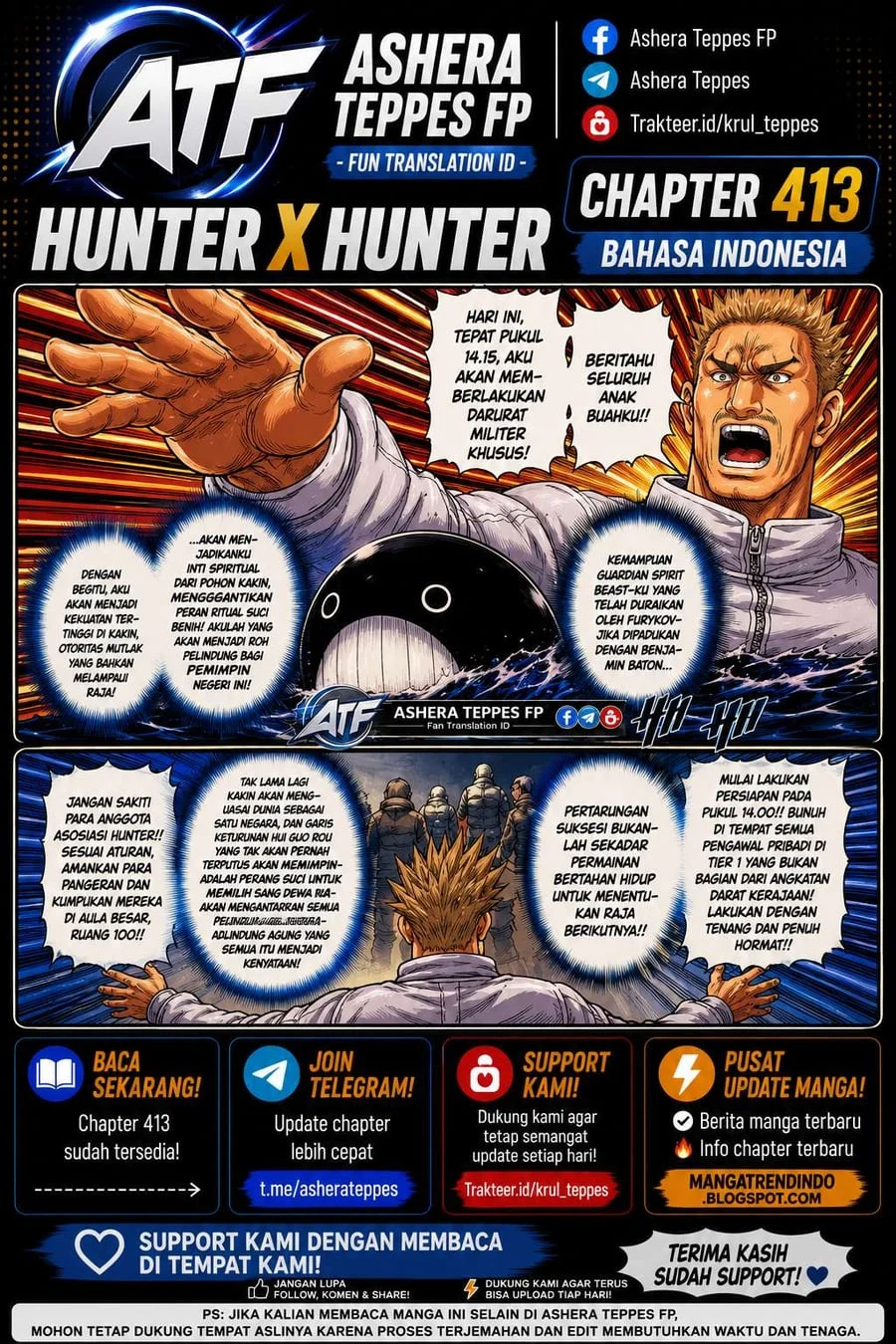 Hunter x Hunter — Chapter 413, halaman 1