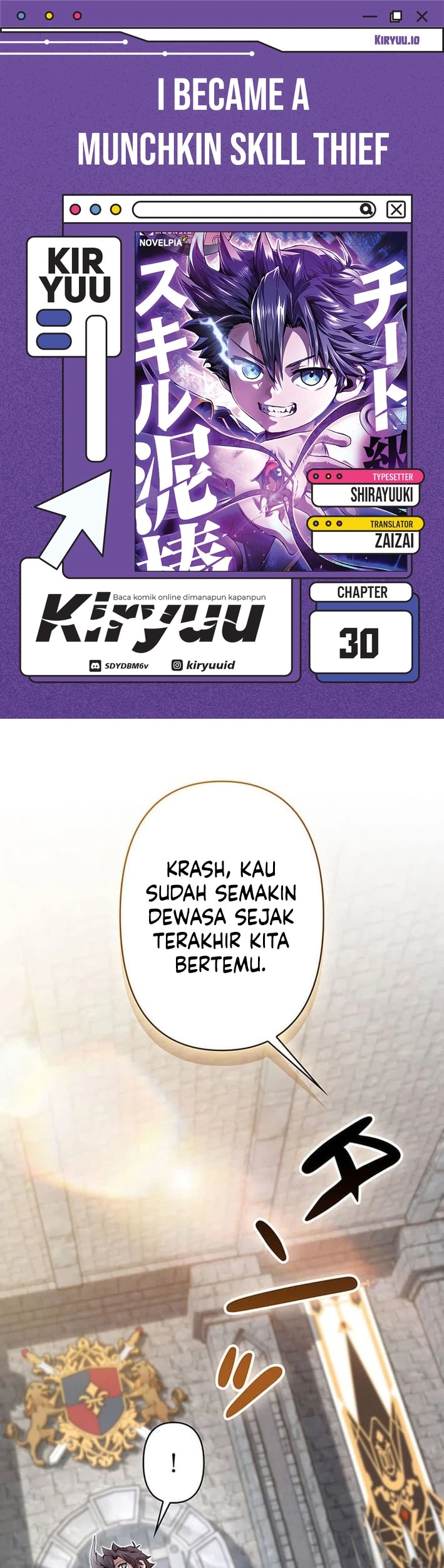 I Became a Munchkin Skill Thief — Chapter 30, halaman 1