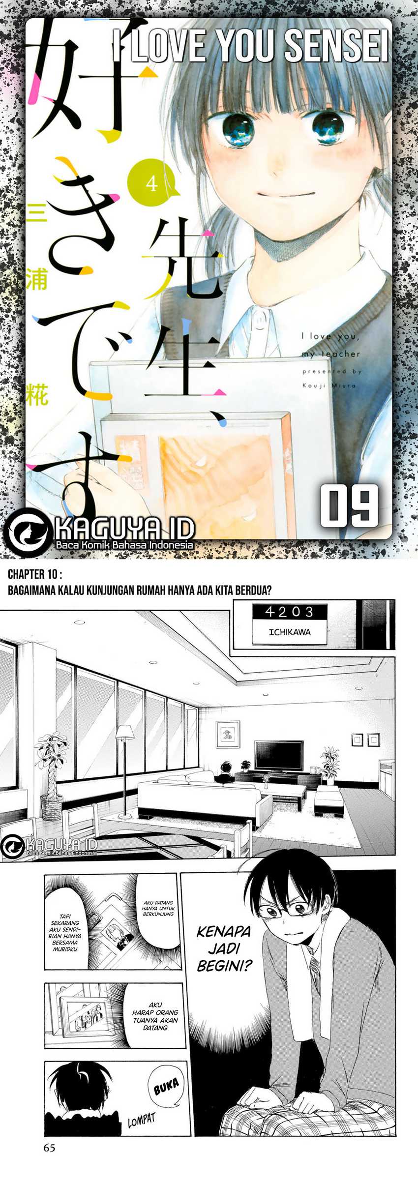 I Love You, Sensei — Chapter 9, halaman 1