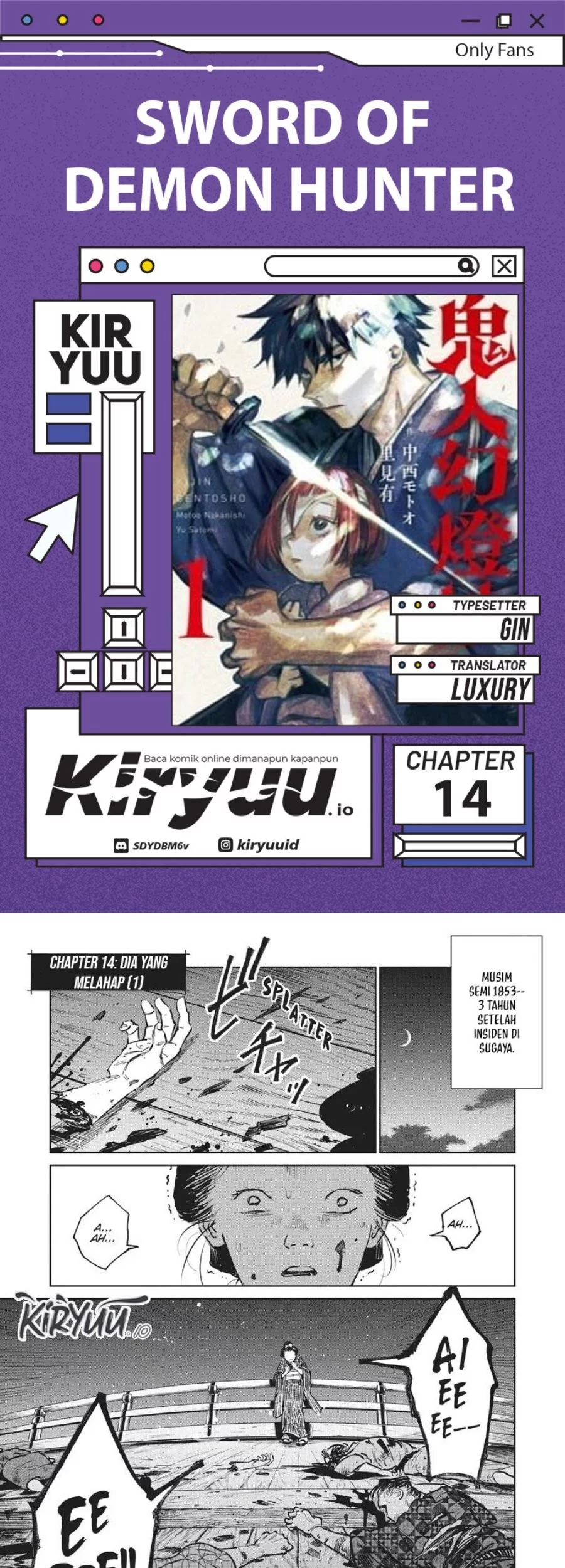 Kijin Gentoushou — Chapter 14, halaman 1