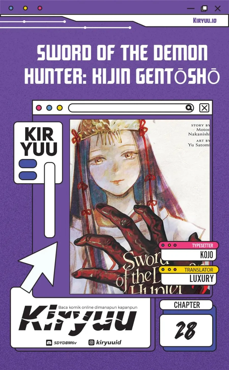 Kijin Gentoushou — Chapter 28, halaman 1
