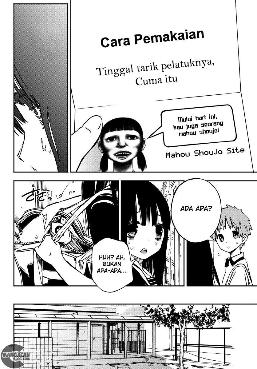 Mahou Shoujo Site — Chapter 1, halaman 22