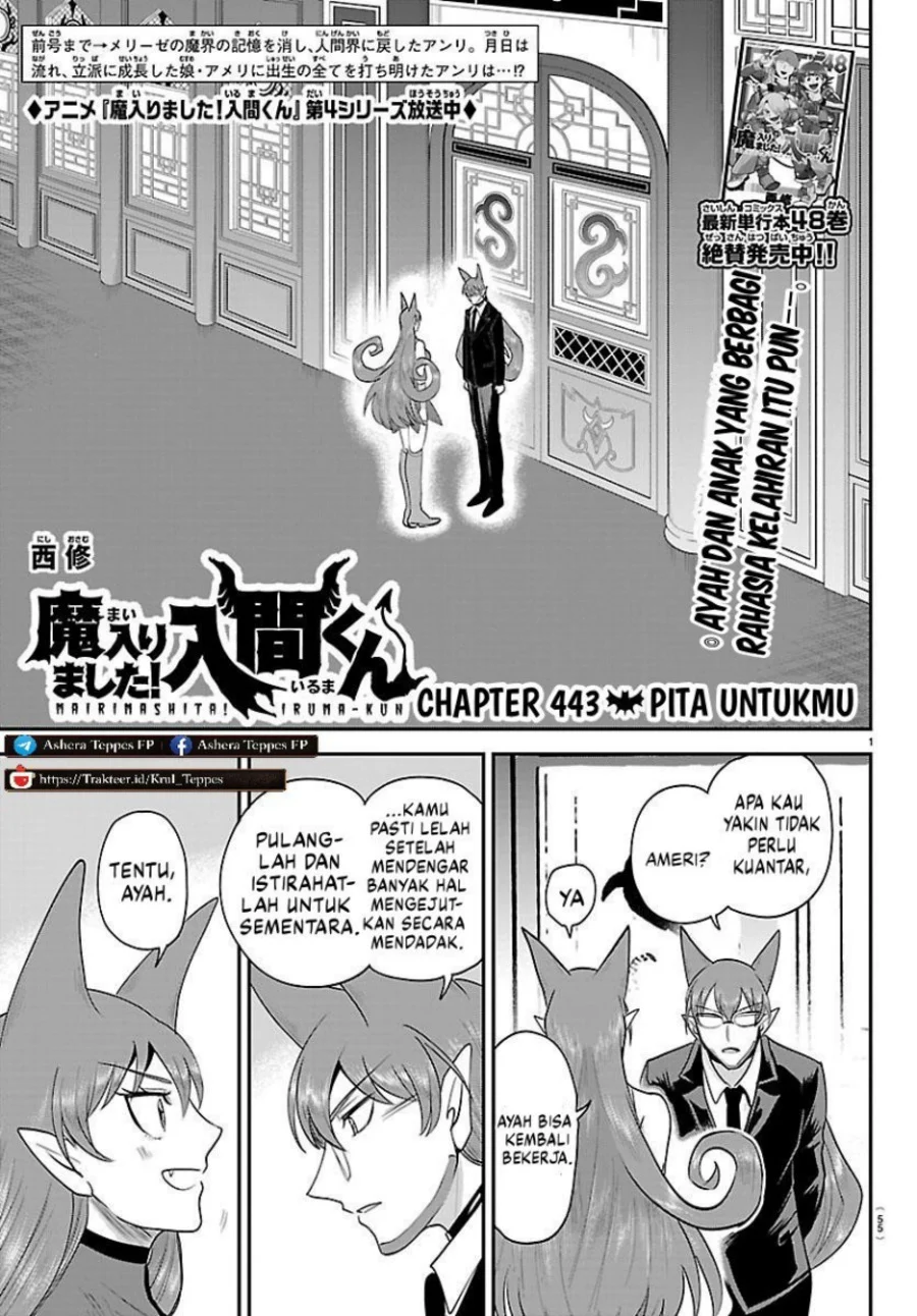 Mairimashita! Iruma-kun — Chapter 443, halaman 2