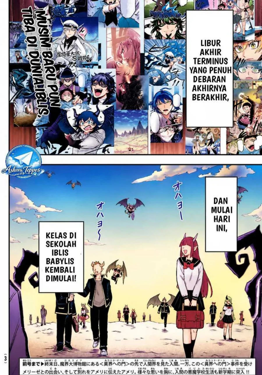 Mairimashita! Iruma-kun — Chapter 444, halaman 3