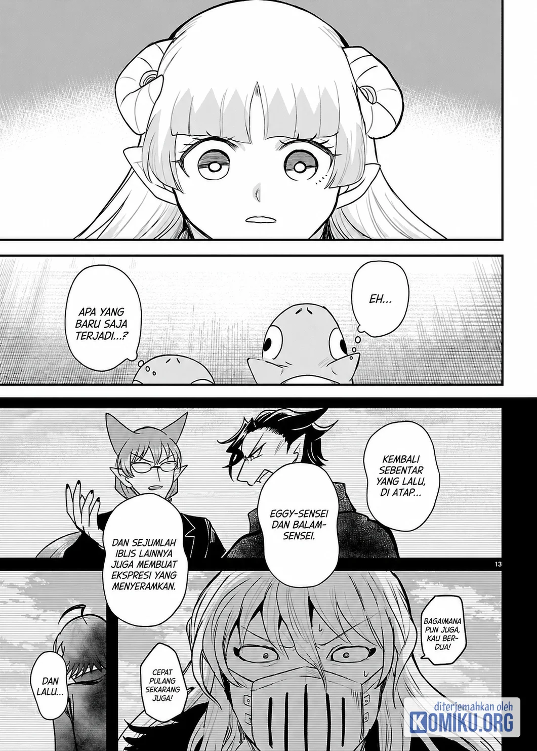 Mairimashita! Iruma-kun — Chapter 452, halaman 13