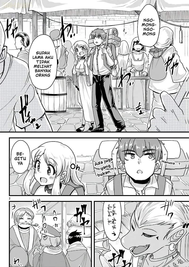 Megami to Kekkon Shite Isekai de Shinkon Seikatsu — Chapter 10, halaman 4