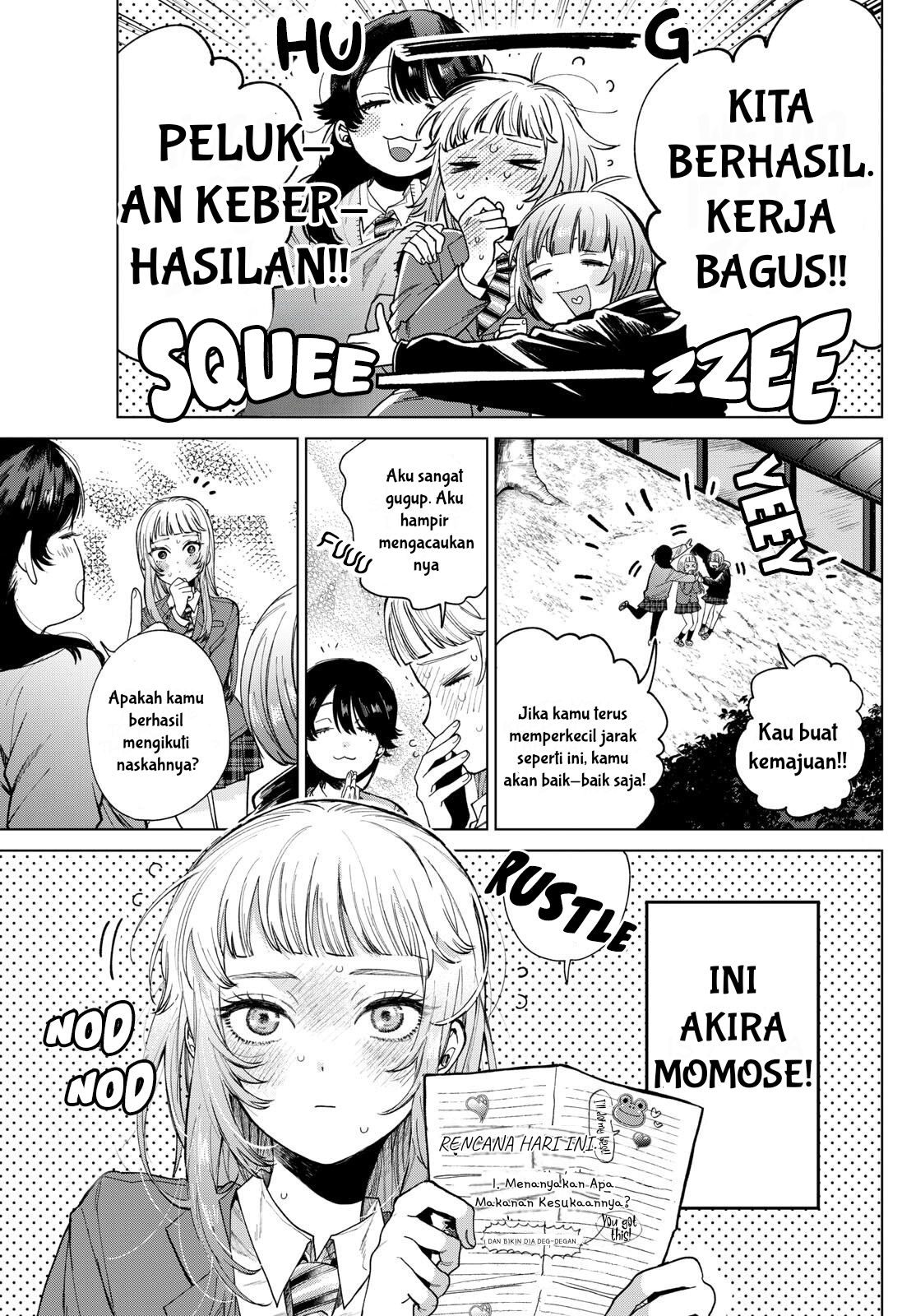 Momose Akira no Hatsukoi Hatan-chuu. — Chapter 1, halaman 16