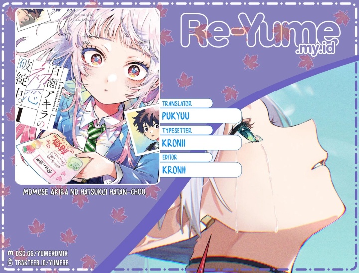 Momose Akira no Hatsukoi Hatan-chuu. — Chapter 10, halaman 1