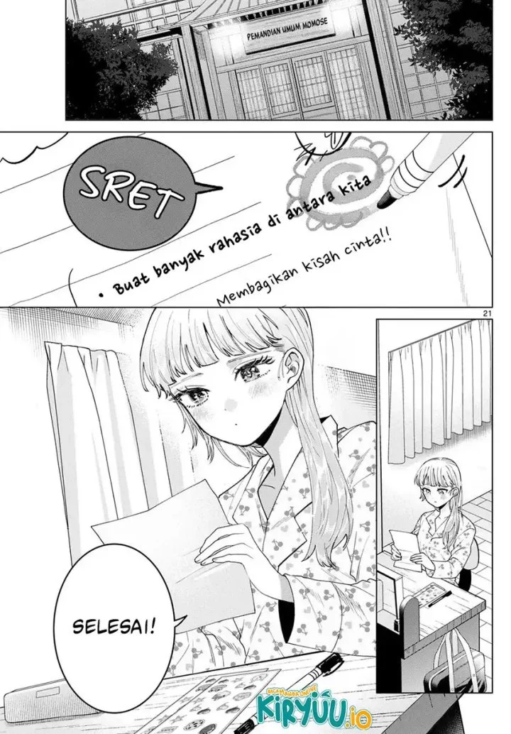 Momose Akira no Hatsukoi Hatan-chuu. — Chapter 21, halaman 22