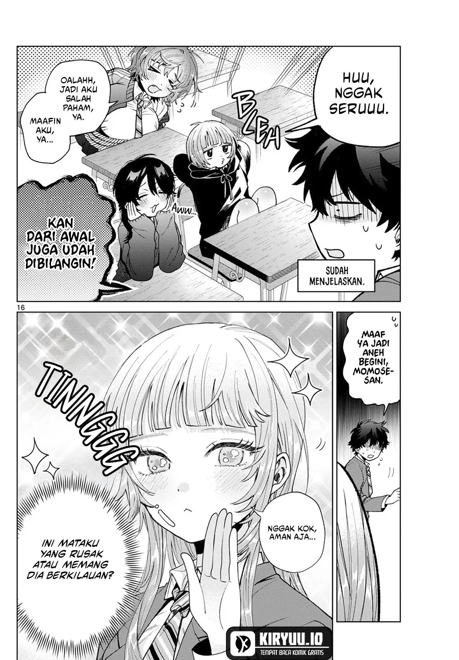 Momose Akira no Hatsukoi Hatan-chuu. — Chapter 22, halaman 17