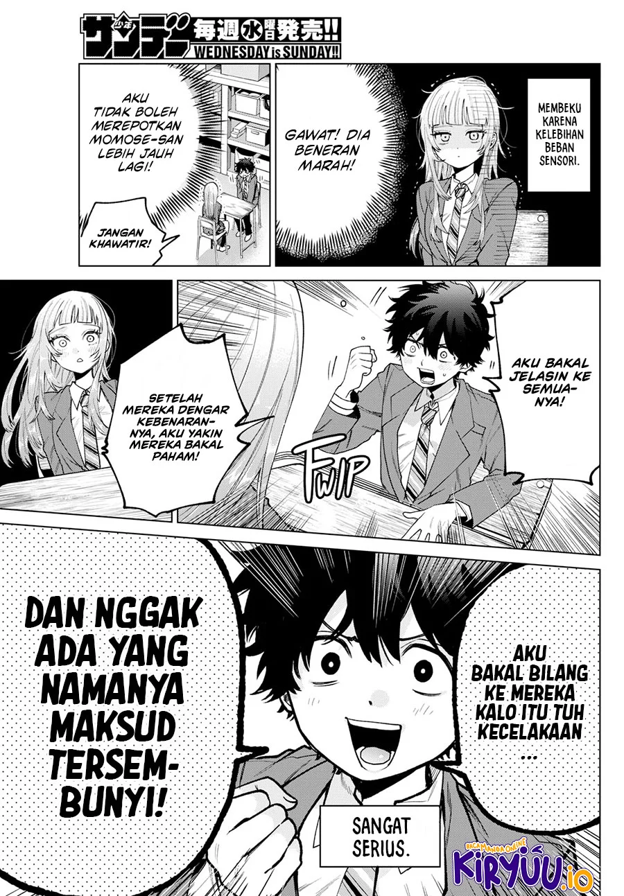 Momose Akira no Hatsukoi Hatan-chuu. — Chapter 22, halaman 8