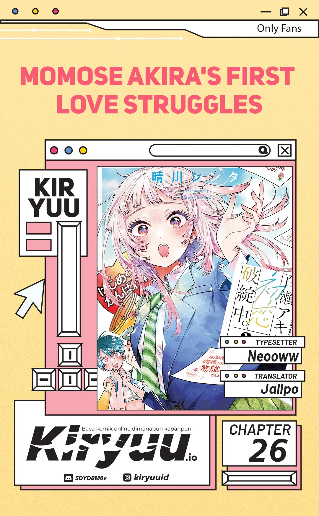 Momose Akira no Hatsukoi Hatan-chuu. — Chapter 26, halaman 1