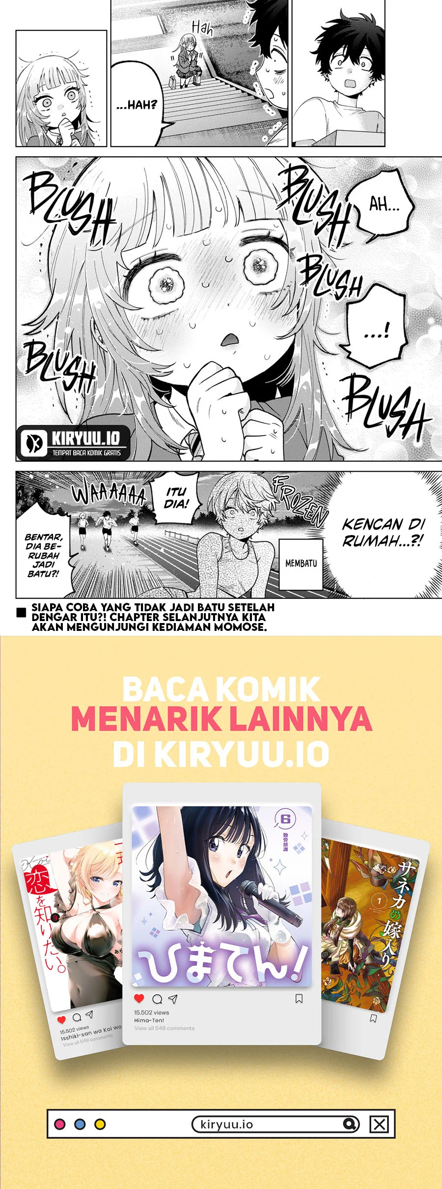 Momose Akira no Hatsukoi Hatan-chuu. — Chapter 27, halaman 19
