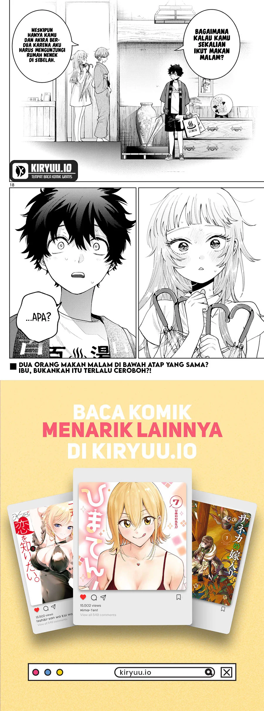 Momose Akira no Hatsukoi Hatan-chuu. — Chapter 28, halaman 19