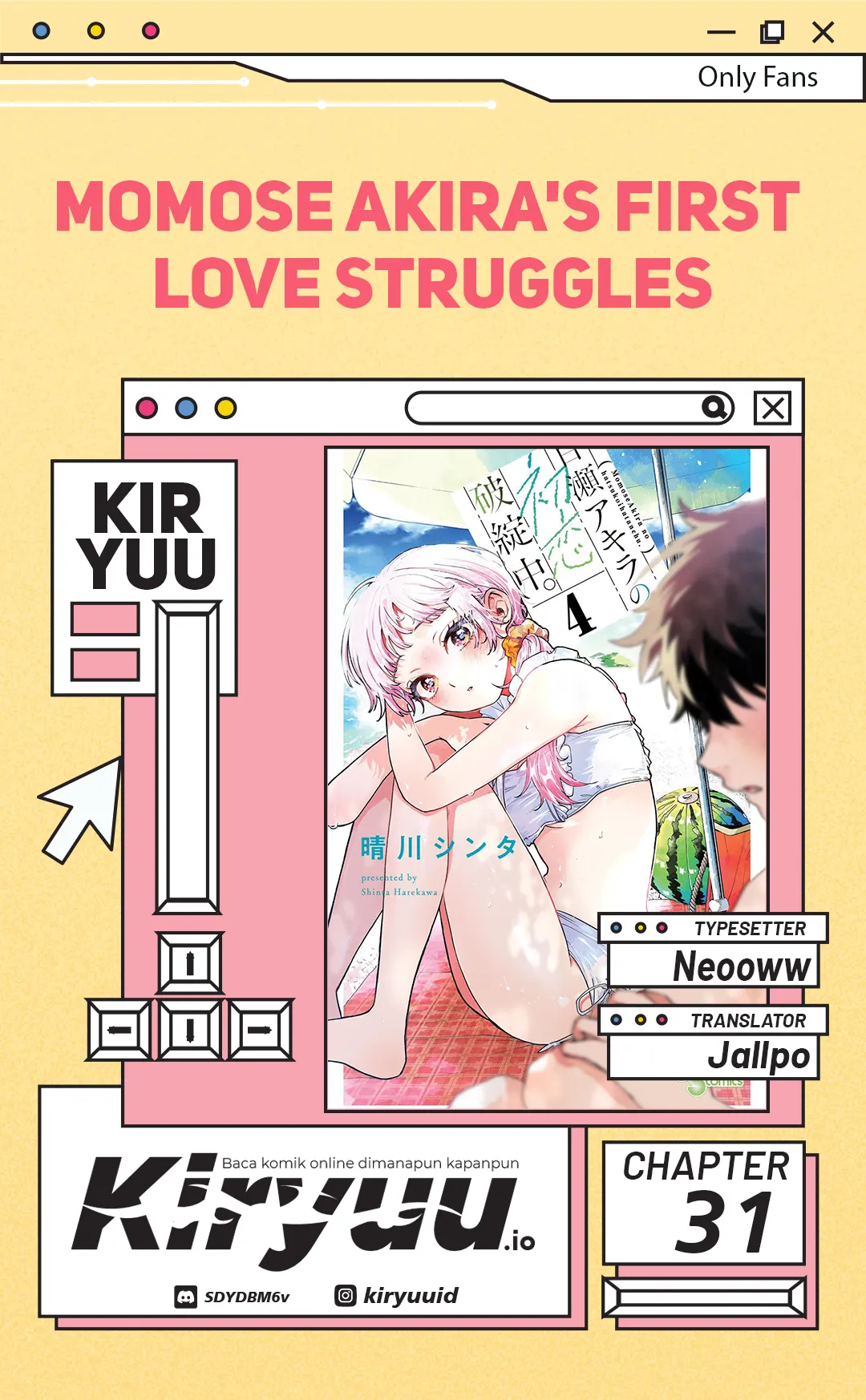 Momose Akira no Hatsukoi Hatan-chuu. — Chapter 31, halaman 1