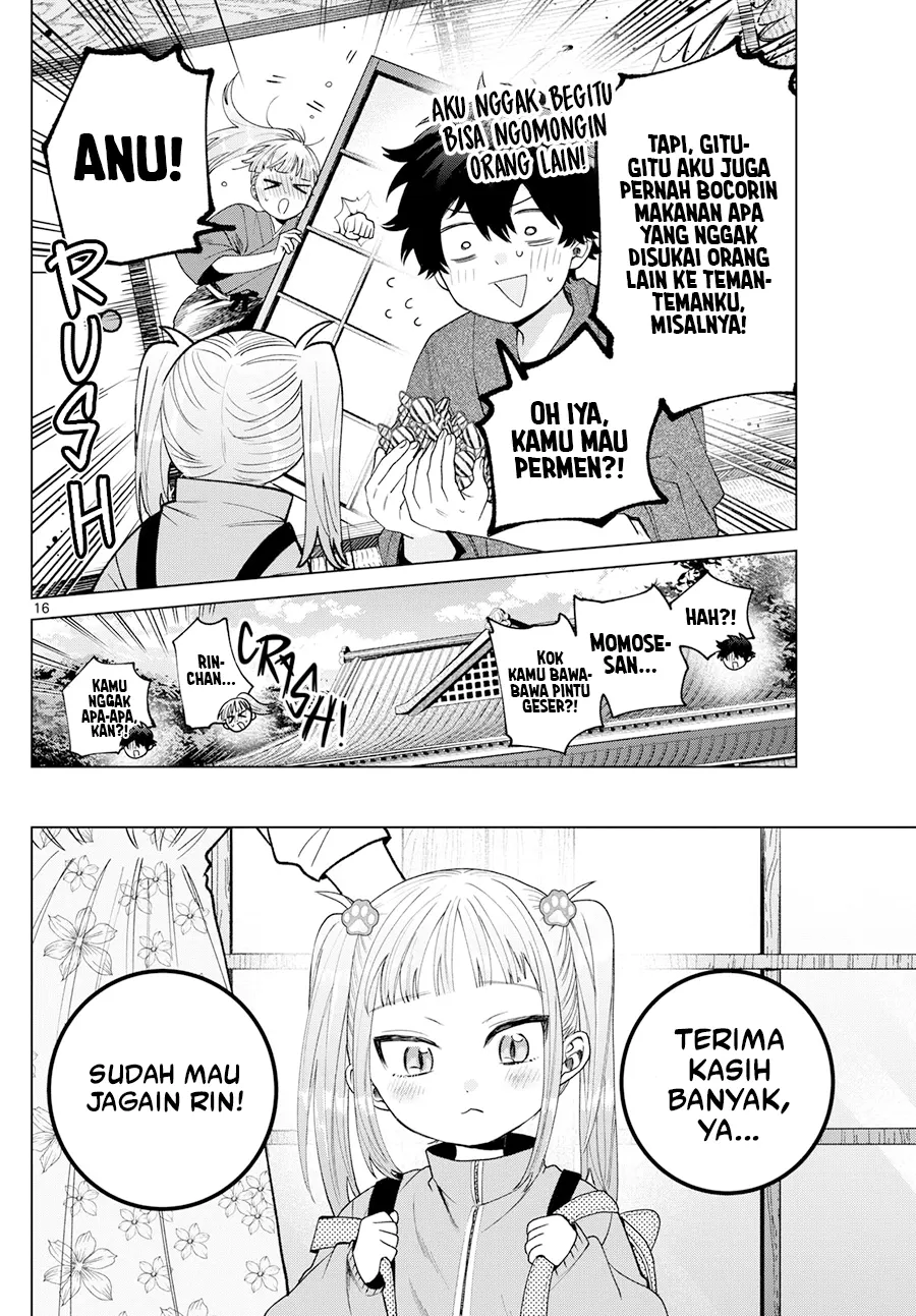 Momose Akira no Hatsukoi Hatan-chuu. — Chapter 34, halaman 17