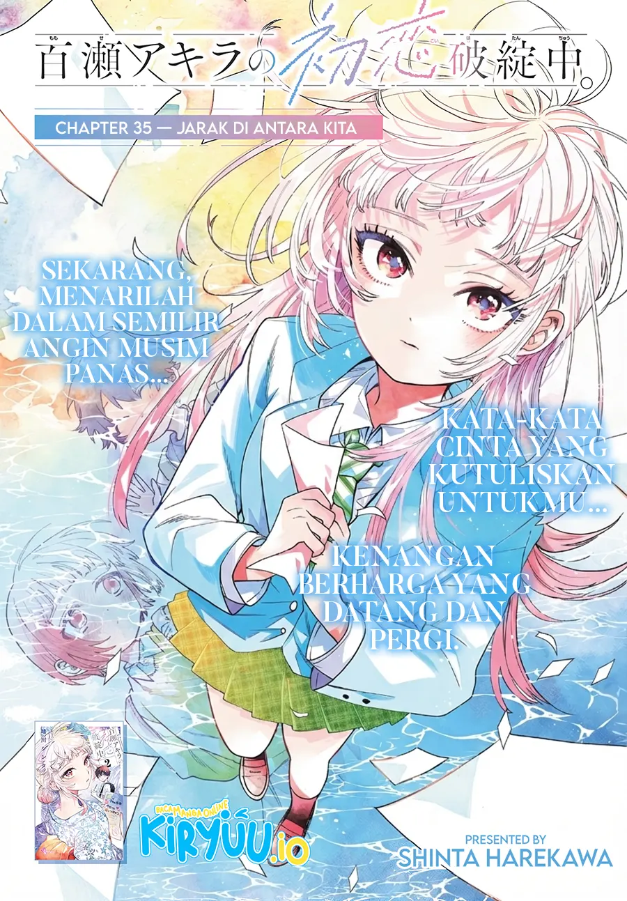 Momose Akira no Hatsukoi Hatan-chuu. — Chapter 35, halaman 2