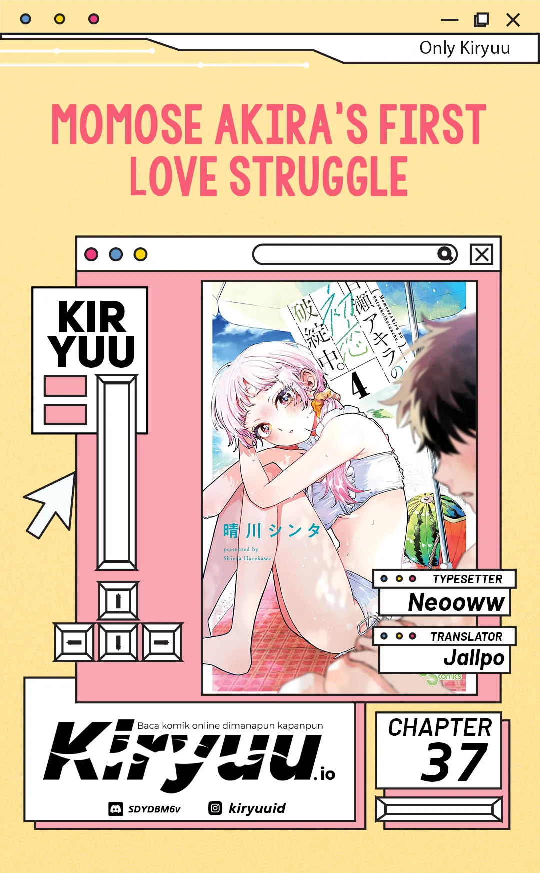 Momose Akira no Hatsukoi Hatan-chuu. — Chapter 37, halaman 1
