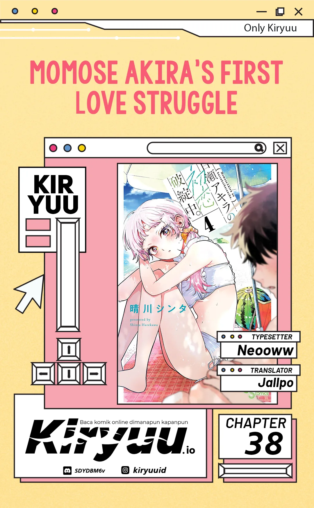 Momose Akira no Hatsukoi Hatan-chuu. — Chapter 38, halaman 1