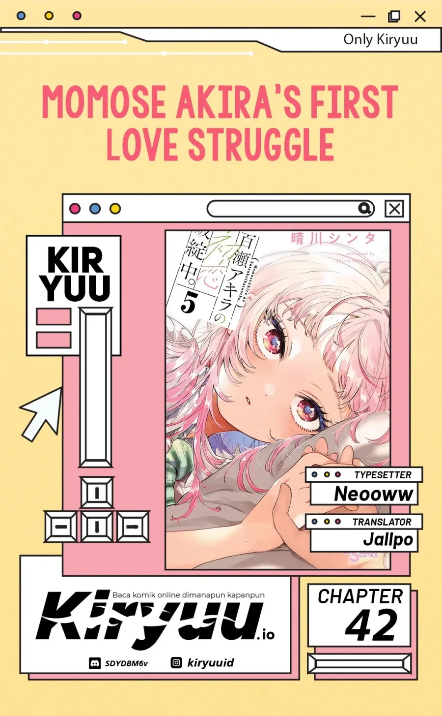 Momose Akira no Hatsukoi Hatan-chuu. — Chapter 42, halaman 1