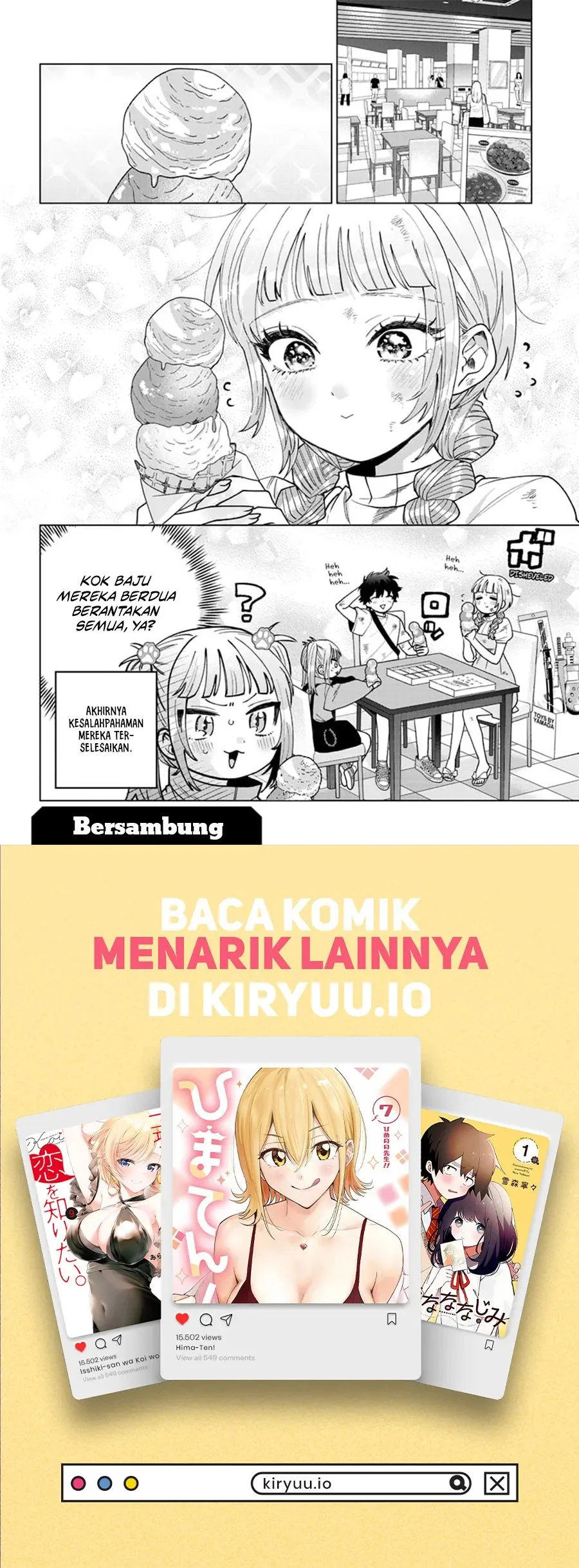 Momose Akira no Hatsukoi Hatan-chuu. — Chapter 43, halaman 19