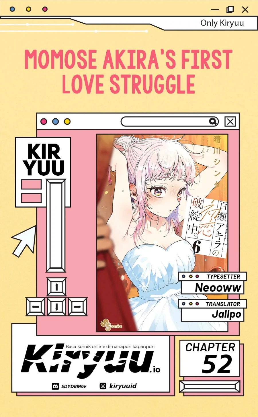 Momose Akira no Hatsukoi Hatan-chuu. — Chapter 52, halaman 1